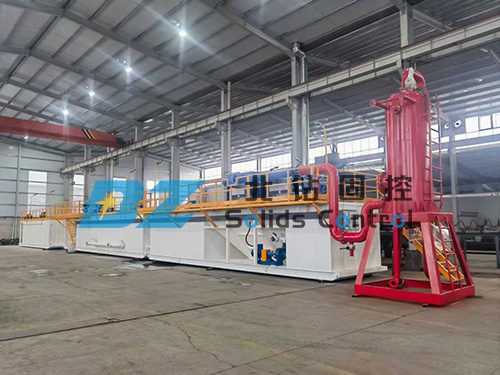 北钻固控XJ550修井机固控系统调试验收完成，准备销往海外